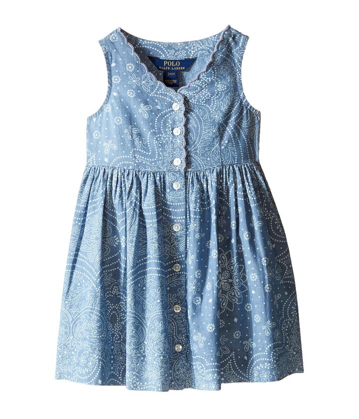 Polo Ralph Lauren Kids - Chambray Woven Dress
