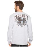 Carhartt - Maddock Graphic Carhartt's Best Friend Long Sleeve Pocket T-shirt