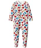 Moschino Kids - All Over Logo Heart Print Footie