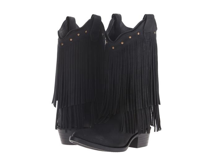 Old West Kids Boots - Fringe Boot