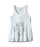 The Original Retro Brand Kids - I Woke Up Like This Racerback Tank Top