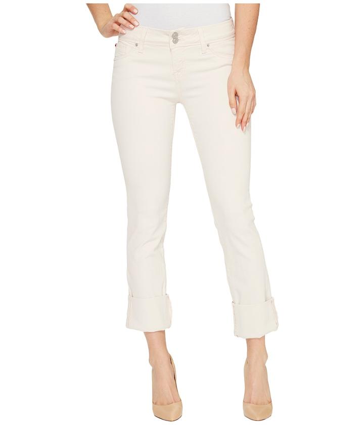 Hudson - Ginny Crop Straight With Cuff In Wild Rose