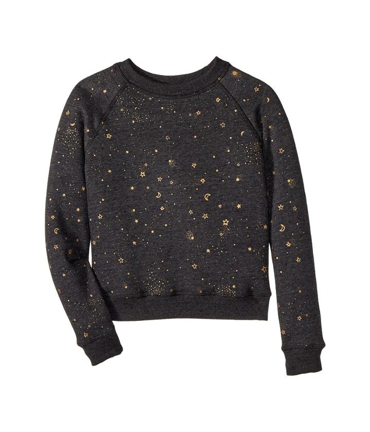 Spiritual Gangster Kids - Stellar Print Shrunken Boyfriend Sweatshirt