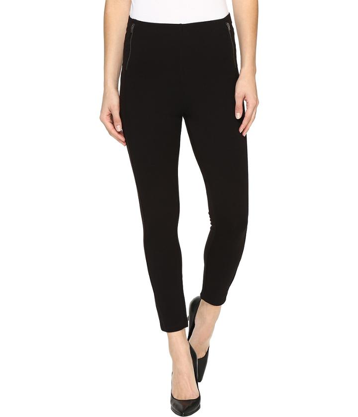 Hue - Temp Control Wide Waistband Zippered Ultra Cotton Skimmer