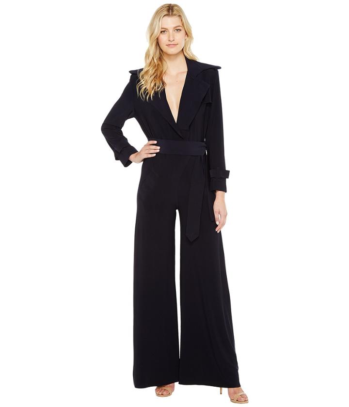 Kamalikulture By Norma Kamali - Double Breasted Trench Elephant Jumpsuit