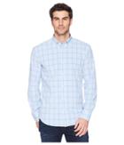 Bugatchi - Shaped Fit Long Sleeve Button Down Collar Shirt