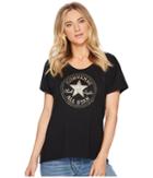 Converse - Metallic Speckled Print Cp Fill Femme Tee