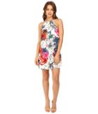 Brigitte Bailey - Viktoria Halter Printed Dress