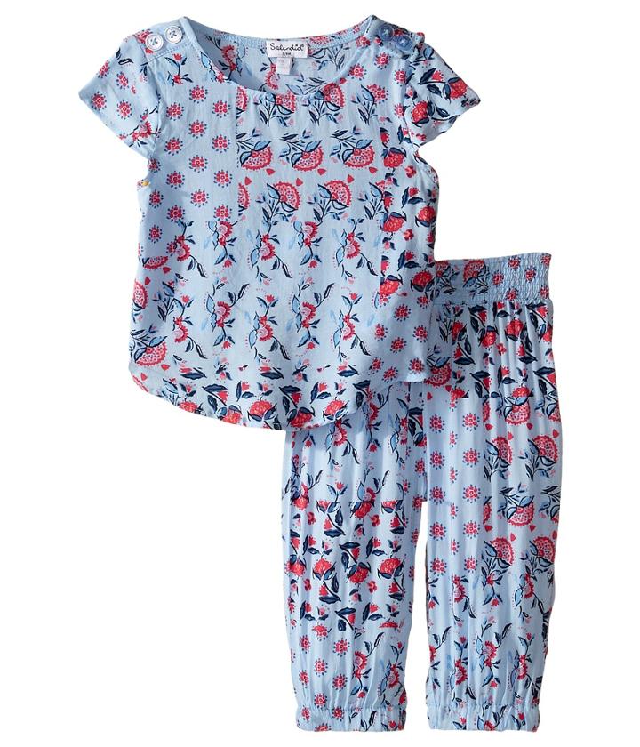Splendid Littles - All Over Print Cross Back Top Set
