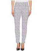 Tribal - Stretch Printed Bengaline 28 Pull-on Ankle Pants