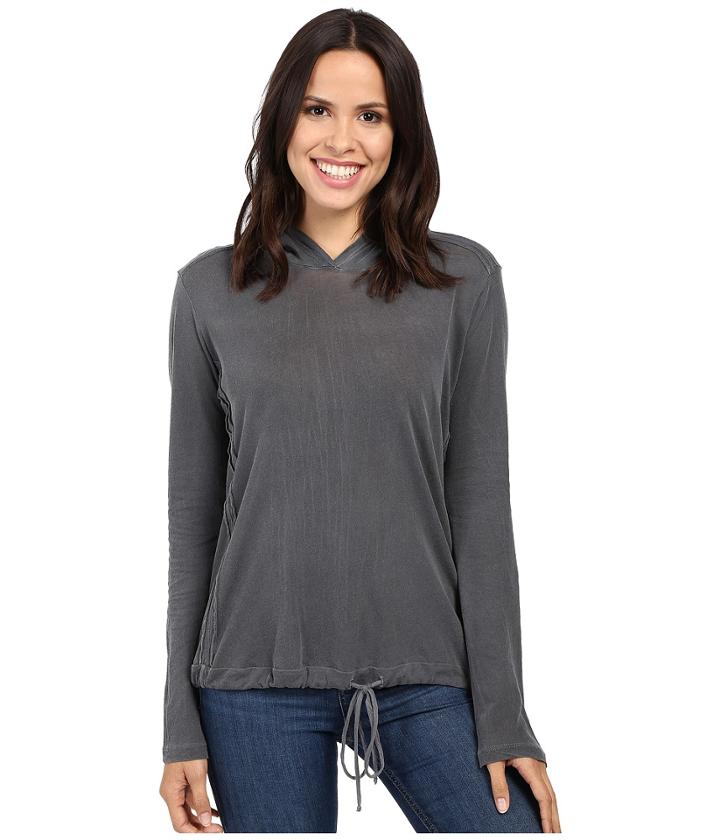 Splendid - Vintage Whisper Hooded Long Sleeve Pullover