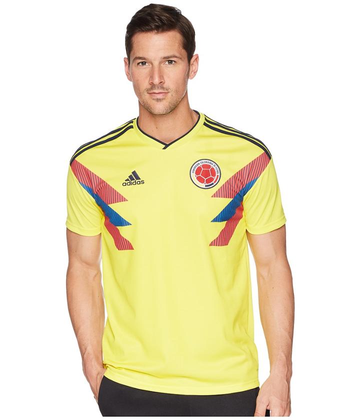 Adidas - 2018 Colombia Home Jersey