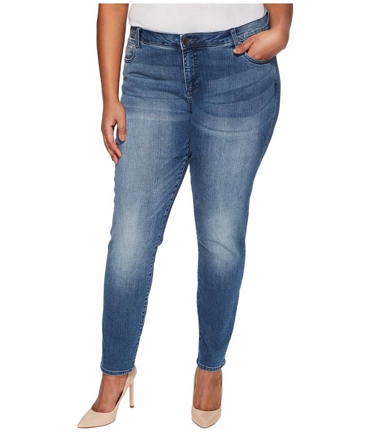 Kut From The Kloth - Plus Size Diana Skinny In Ingenious/medium Base Wash
