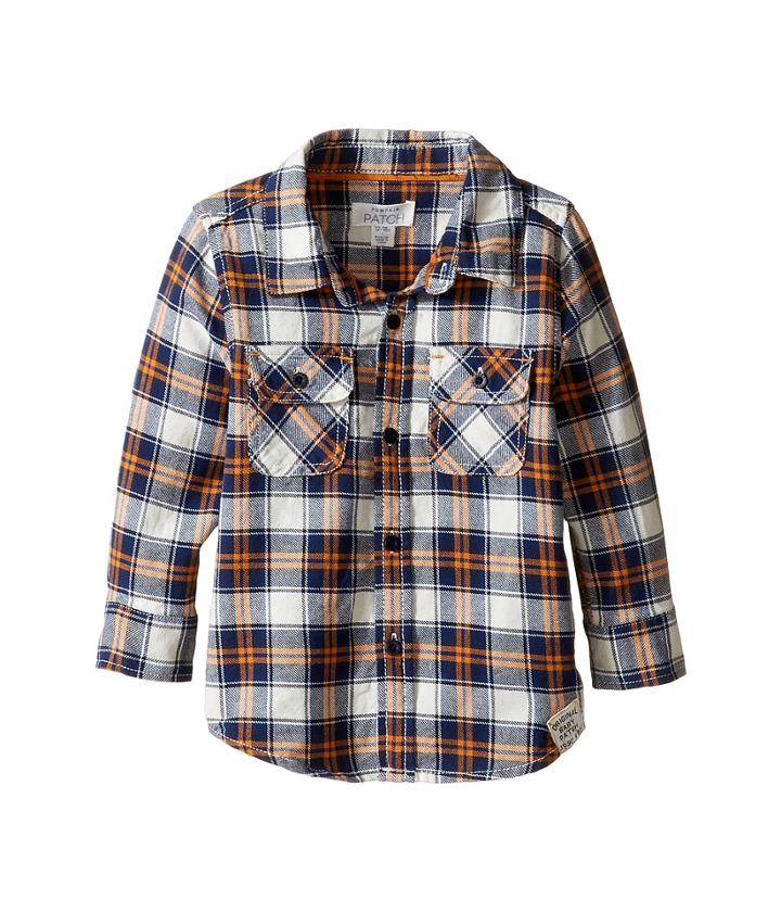 Pumpkin Patch Kids - Long Sleeve Check Shirt