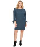 B Collection By Bobeau Curvy - Plus Size Lanna Tie Sleeve Knit Dress