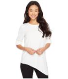 Calvin Klein - Roll Sleeve With Angle Bottom Blouse