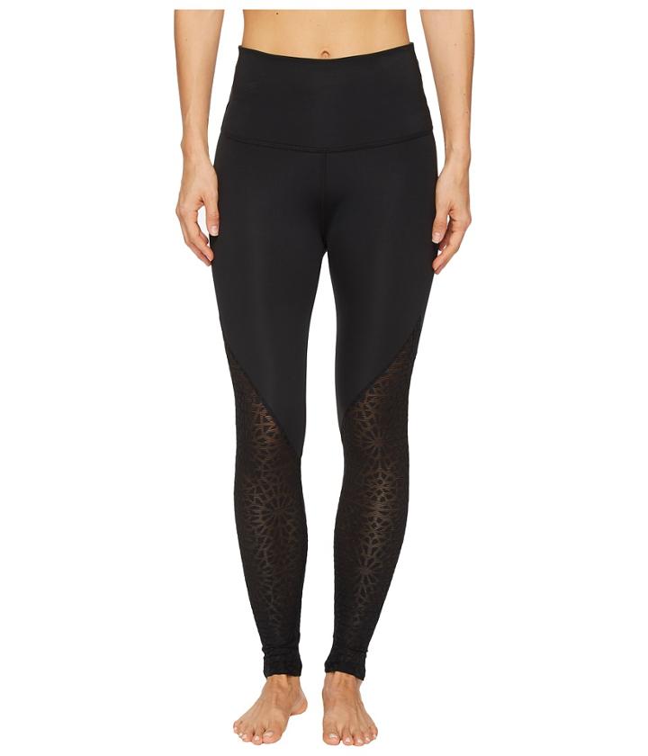 Beyond Yoga - Cut It Close Mesh High-waist Long Leggings