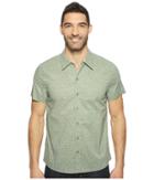 Kenneth Cole Sportswear - Short Sleeve Abstract Camp Shirt