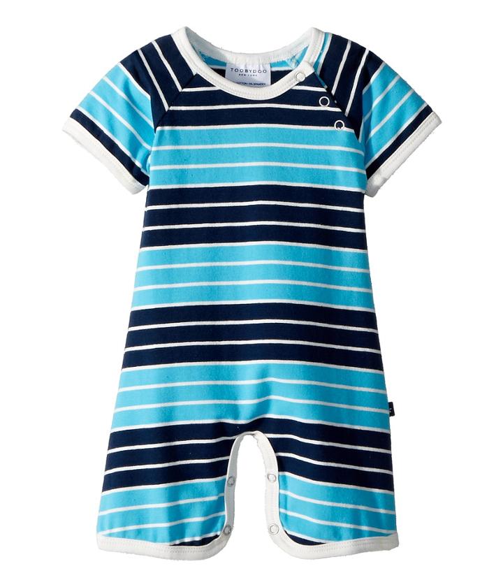 Toobydoo - On The Beach Stripe Shortie Jumpsuit