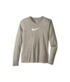 Nike Kids - Leg V-neck Swooshtm L/s Tee