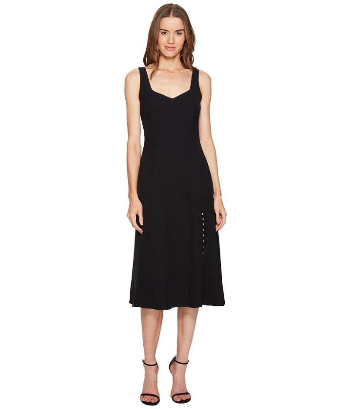 Prabal Gurung - Crepe V-neck Sheath Flare Dress