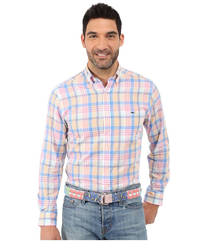 Vineyard Vines - Charthouse Plaid Slim Tucker Shirt