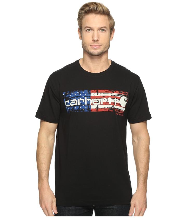 Carhartt - Lubbock Graphic Distressed Flag Short Sleeve T-shirt
