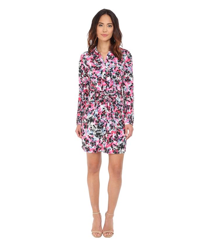 Nydj - Kelsie Washed Crepe De Chine Shirtdress