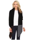 Ugg - Textured Oversized Color Block Wrap/scarf