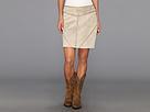 Stetson - Tan Suede Skirt W/ Whipstitch Detail