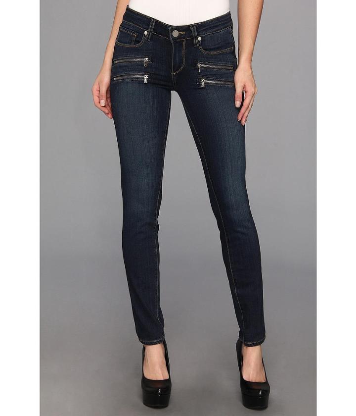 Paige Edgemont Ultra Skinny Transcend Denim In Nottingham