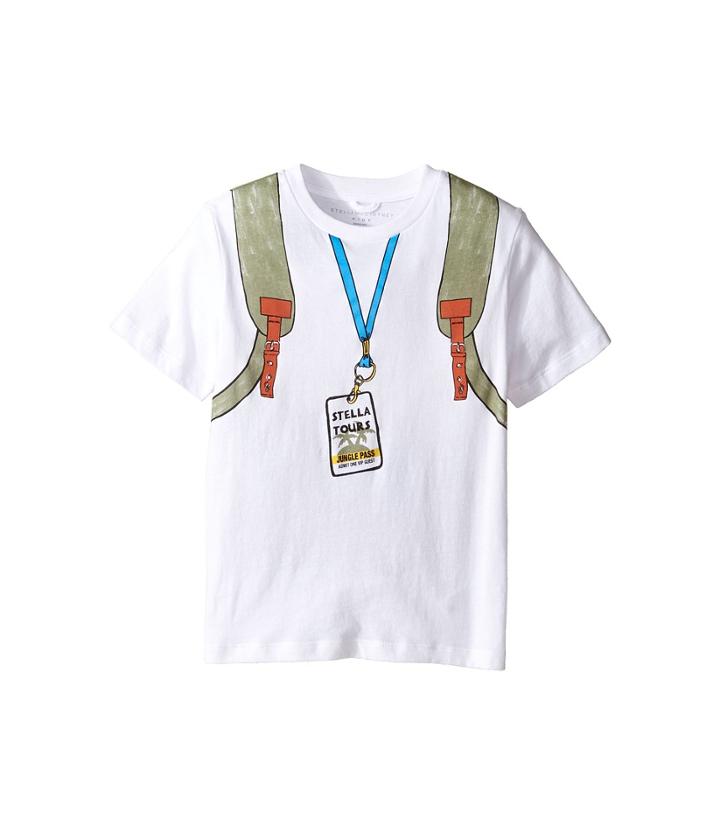 Stella Mccartney Kids - Arrow Explorer Backpack Tee With Zip Detail