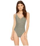 Tommy Hilfiger - Active Explorer Stripe Strappy V-neck One-piece