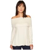 B Collection By Bobeau - Capri Cozy Off Shoulder Top
