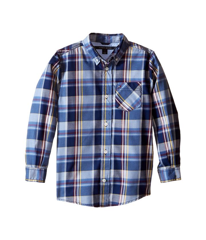 Tommy Hilfiger Kids - Kingsley Woven Long Sleeve Shirt