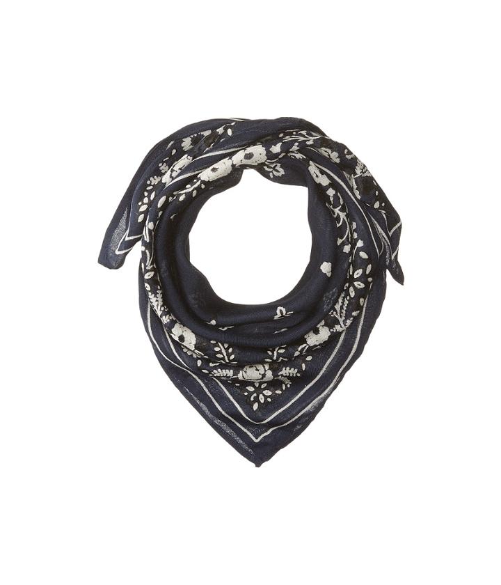 Chan Luu - Rosette Bandana Print Neckerchief
