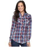 Rock And Roll Cowgirl - Long Sleeve Snap B4s8351