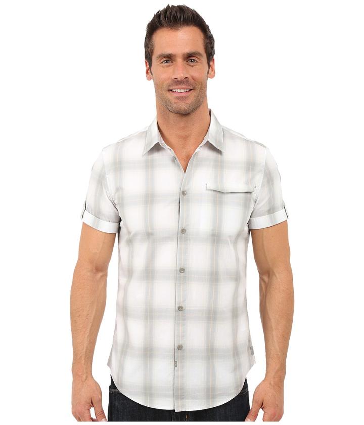 Calvin Klein Jeans - Short-sleeve Ombre Plaid Shirt