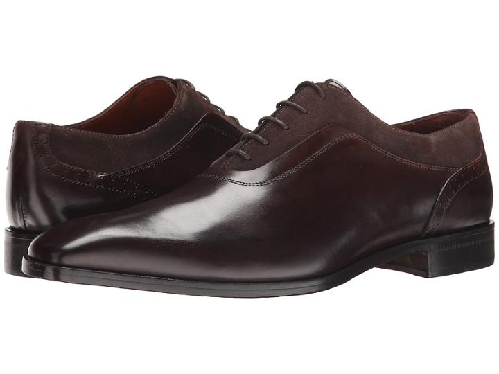 Massimo Matteo - Mixed Media Plain Toe Lace Up