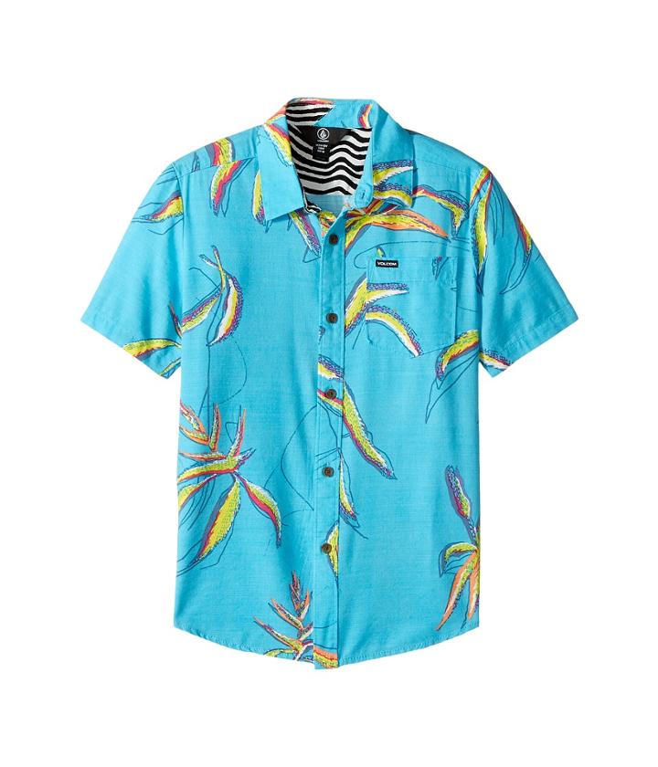 Volcom Kids - Motel Floral Short Sleeve Shirt