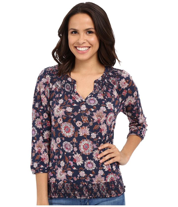 Lucky Brand - Multi Floral Top