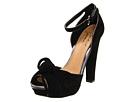 Mark &amp; James by Badgley Mischka - Mark James Flirty Heels (Black Suede) - Footwear