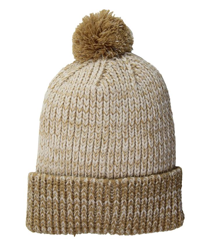 Scala - Two-tone Lurex Cuff Cap