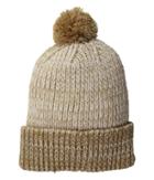 Scala - Two-tone Lurex Cuff Cap