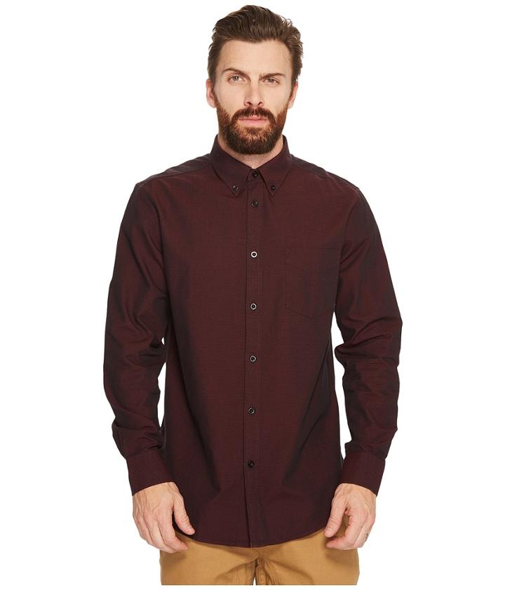 Ben Sherman - Long Sleeve Argyle Dobby Shirt