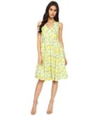Brigitte Bailey - Lucy Lemon Printed Dress