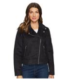 Marc New York By Andrew Marc - Farryn Faux Suede 21 Moto Jacket