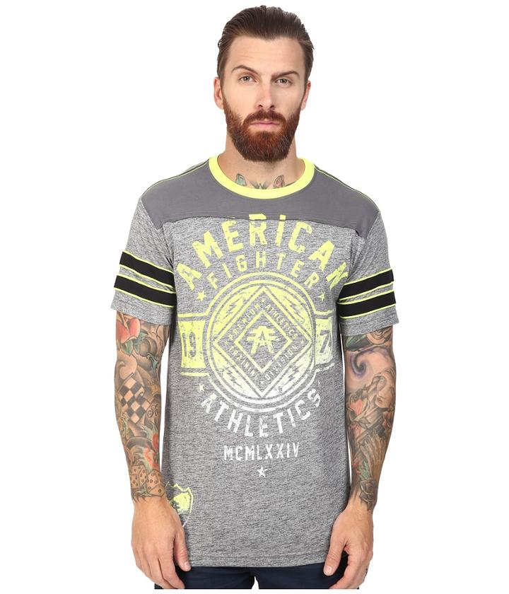 American Fighter - Chestnut Hill Short Sleeve Football Crew Tee