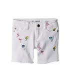 Dl1961 Kids - Piper Embroidered Cuffed Shorts In Palm Desert