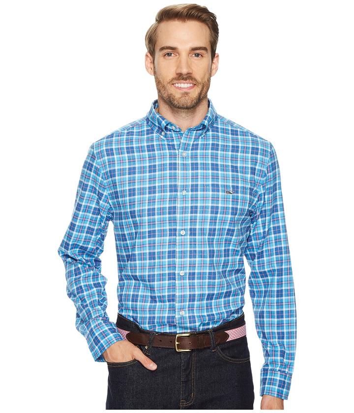 Vineyard Vines - Plaskett Creek Plaid Classic Tucker Shirt